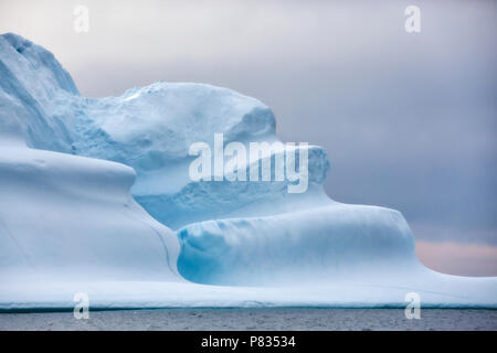 Eisberge vor der Küste von Taliisaq, Ost Grönland Stockfoto