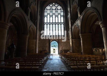 Innere des Southwell Minster in Nottinghamshire, England UK Stockfoto