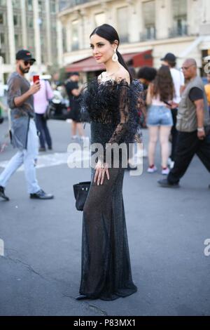 Paris, Frankreich. 04. Juli 2018. Deborah hing an der Fendi Landebahn zeigen während der Haute Couture Fashion Week in Paris - Juli 4, 2018 - die Credit: Runway Manhattan*** Für die redaktionelle Nutzung nur*** | Verwendung weltweit/dpa/Alamy leben Nachrichten Stockfoto