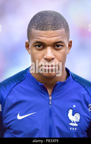 Kylian Mbappe von Frankreich während der FIFA WM Russland 2018 Umlauf von 16 Match zwischen Frankreich und Argentinien bei Kazan Arena am 30. Juni 2018 in Kasan, Russland. (Foto von Lukasz Laskowski/PressFocus/MB Medien) Stockfoto