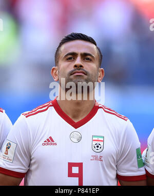 Sankt Petersburg, Russland - 15. Juni: Omid Ebrahimi von IR Iran während der FIFA WM 2018 Russland Gruppe B Match zwischen Marokko und Iran bei Saint Petersburg Stadion am 15. Juni 2018 in Sankt Petersburg, Russland. (Foto von Lukasz Laskowski/PressFocus/MB Medien) Stockfoto