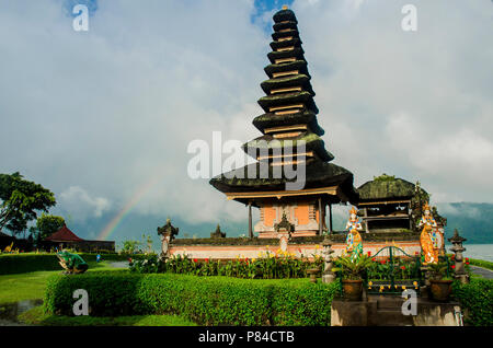 Pura Ulun Danu, Danau Beratan, Bedugul Bali Stockfoto