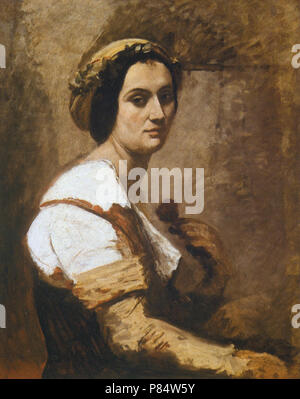 Jean Baptiste Camille Corot - Sibylle Stockfoto