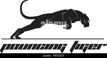 Panther logo Stock Vektor