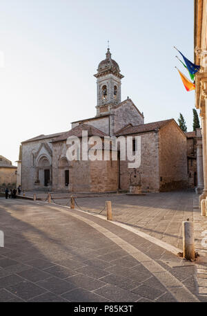 San Quirico d ' Orcia Stockfoto