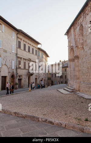 San Quirico d ' Orcia Stockfoto