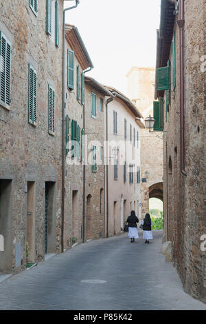 San Quirico d ' Orcia Stockfoto