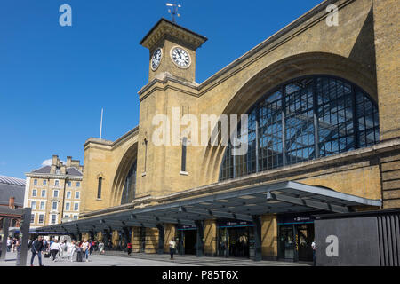 England, London, Kings Cross Station Stockfoto