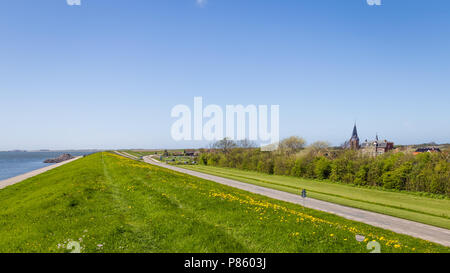 Die Deiche von Texel Niederlande Stockfoto