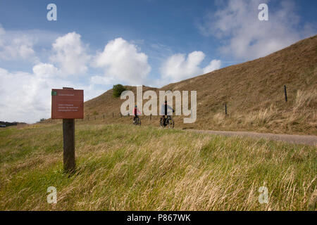 De Slufter, Texel, Niederlande Stockfoto