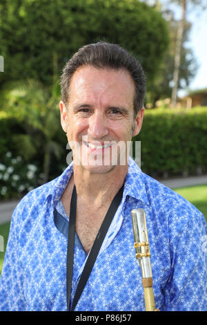 Newport Beach, Kalifornien, USA. 8. Juli 2018. Eric Marienthal die Teilnahme an der 20. jährlichen Eric Marienthal und Freunde hohe Hoffnungen Benefizkonzert im Hyatt Regency Hotel in Newport Beach, Kalifornien am 8. Juli 2018 statt. Credit: Sheri Determan Stockfoto