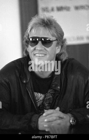 Alvin Lee (geboren Graham Anthony Barnes, 19. Dezember 1944 – 6. März 2013) war ein englischer Sänger und Gitarrist, Foto Kazimierz Jurewicz Stockfoto