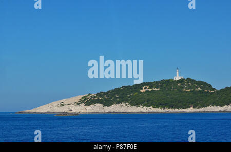 Kap Doukato, Lefkada Insel, Griechenland im Sommer Stockfoto