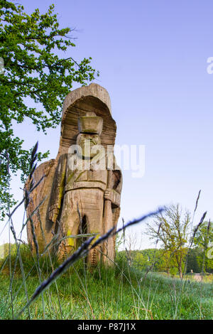 Houten bij soldaat fortificatie Daatselaar, Holz- Soldat an Anreicherung Daatselaar Stockfoto