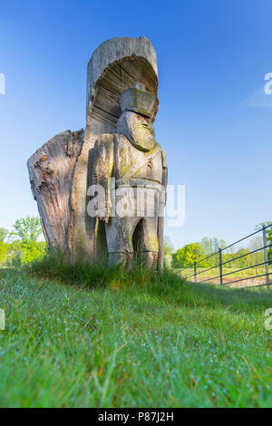 Houten bij soldaat fortificatie Daatselaar, Holz- Soldat an Anreicherung Daatselaar Stockfoto