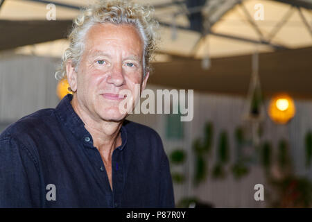 Sete, Frankreich, 8. Juli 2018. David Marconi besucht das Sunsète Sète Film Festival in Sete, Frankreich. Stockfoto