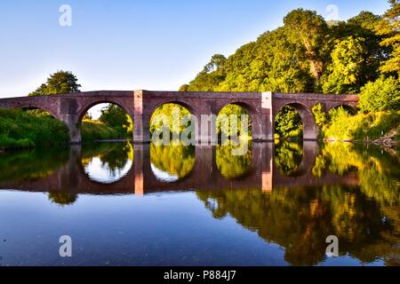 Bredwardine Brücke Stockfoto