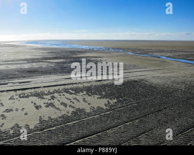 Weids uitzicht über het Strand, umfassenden Blick auf den Strand Stockfoto