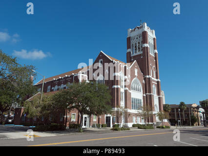 Erste Methodistische Kirche von St. Petersburg, Florida Stockfoto