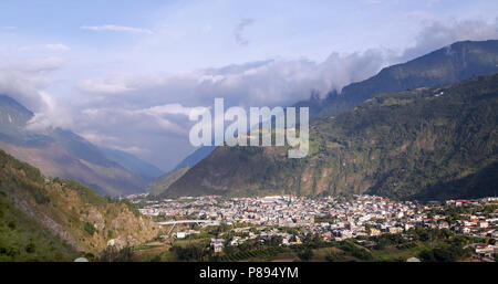 Baños de Agua Santa Ecuador Stockfoto