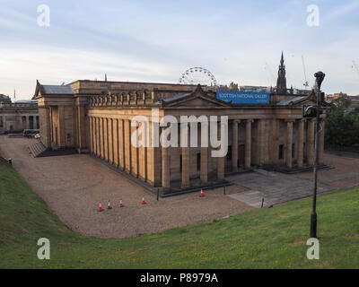 EDINBURGH, Großbritannien - ca. Juni 2018: Die schottische Nationalgalerie Stockfoto