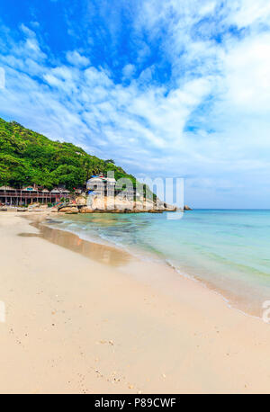 Haad Rin Beach. Veranstaltungsort des berühmten Full Moon Party. Koh Phangan. Thailand. Stockfoto