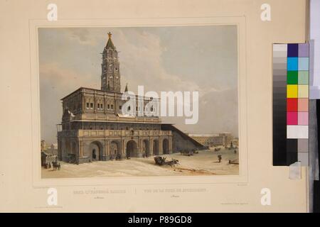 Die Sukharev Tower in Moskau. Museum: Landesmuseum von A. S. Puschkin, Moskau. Stockfoto