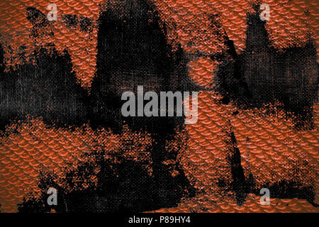Grunge dirty Stoff rostroten Textur oder Hintergrund Stockfoto