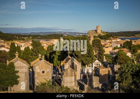 Entdecken sie Gruissan, Frankreich Stockfoto