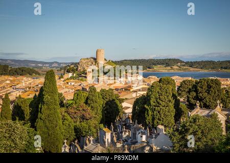 Entdecken sie Gruissan, Frankreich Stockfoto