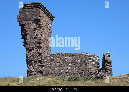 Red Bay Burgruine Stockfoto