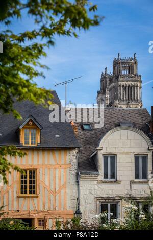 ABBILDUNG DER STADT ORLEANS, (45) LOIRET CENTRE, FRANKREICH Stockfoto