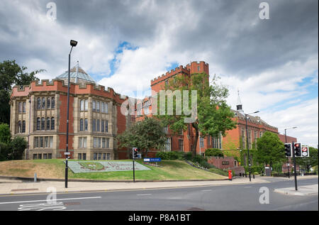 Der Sheffield Universität, Firth Gericht. Stockfoto