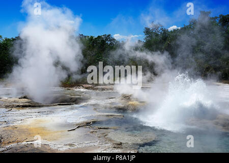 Dei dei Hot Springs, Ferguson Insel, Milne Bay, Alotau, Papua-Neuguinea, Ozeanien Stockfoto