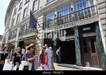 Cafe Royal Luxury Hotel an der Regent Street, London, England, Großbritannien Stockfoto