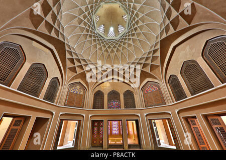 Zimmer im Dowlatabad Garten, in Yazd, Iran. Stockfoto