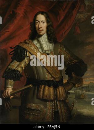 Portrait von Cornelis de Witt (1623-1672). Museum: Rijksmuseum, Amsterdam. Stockfoto