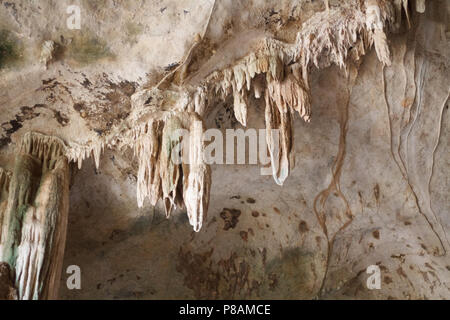 Höhle in Khao Kha Nab Nam Ökotourismus und gemeinschaftlichen Lebens Klongprasong Provinz Krabi Thailand. Stockfoto