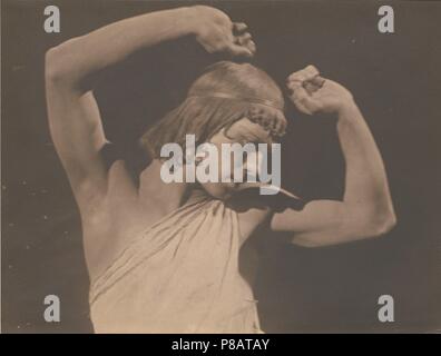 Vaslav Nijinsky in Ballett Narcisse von N. Tscherepnin. Museum: private Sammlung. Stockfoto