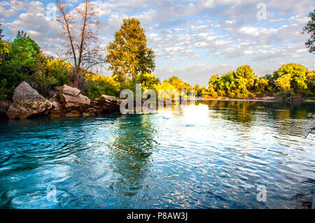 Manavgat Wasserfall, Antalya - Türkei Stockfoto