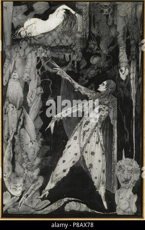 Illustration zu Goethes Faust. Museum: private Sammlung. Stockfoto