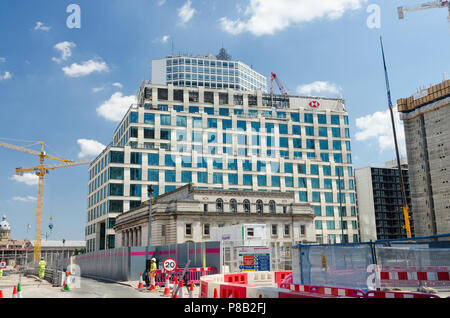 Umfangreiche Sanierungs- und Bauvorhaben in Birmingham City Centre Stockfoto