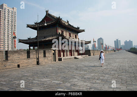 Xi eine Stadt, in der Provinz Shaanxi, China Stockfoto