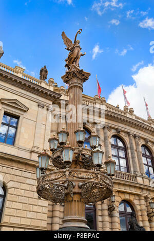 Konzerthalle Rudolfinum, Prag, Tschechische RepublicPrague Altstadt Tschechische Republik Stockfoto