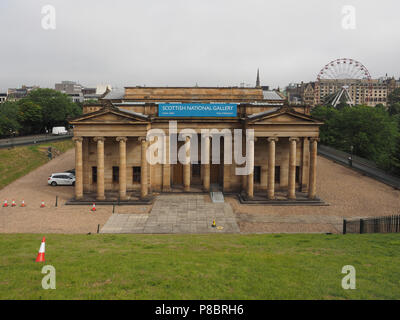 EDINBURGH, Großbritannien - ca. Juni 2018: Die schottische Nationalgalerie Stockfoto