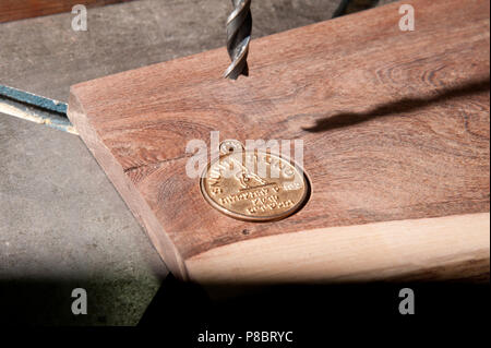 Holzbearbeitung Stockfoto