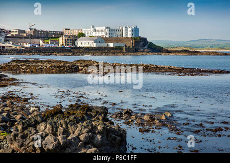 Großbritannien, Nordirland, Co Londonderry, Portstewart, Dominican College im Jahr 1834 "Rock die Burg" Stockfoto