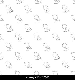 Pipettieren Birne Symbol Gliederung Stock Vektor