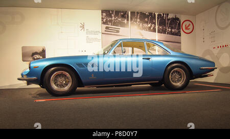 MARANELLO, ITALIEN - Juli 21, 2017: 1964 Ferrari 500 Superfast im Ferrari Museum. Stockfoto