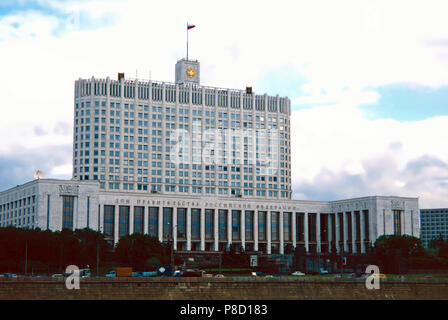 Russische Weiße Haus, Moskau, Russland Stockfoto